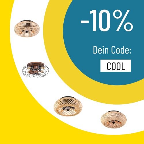 10% auf alle Ventilatoren