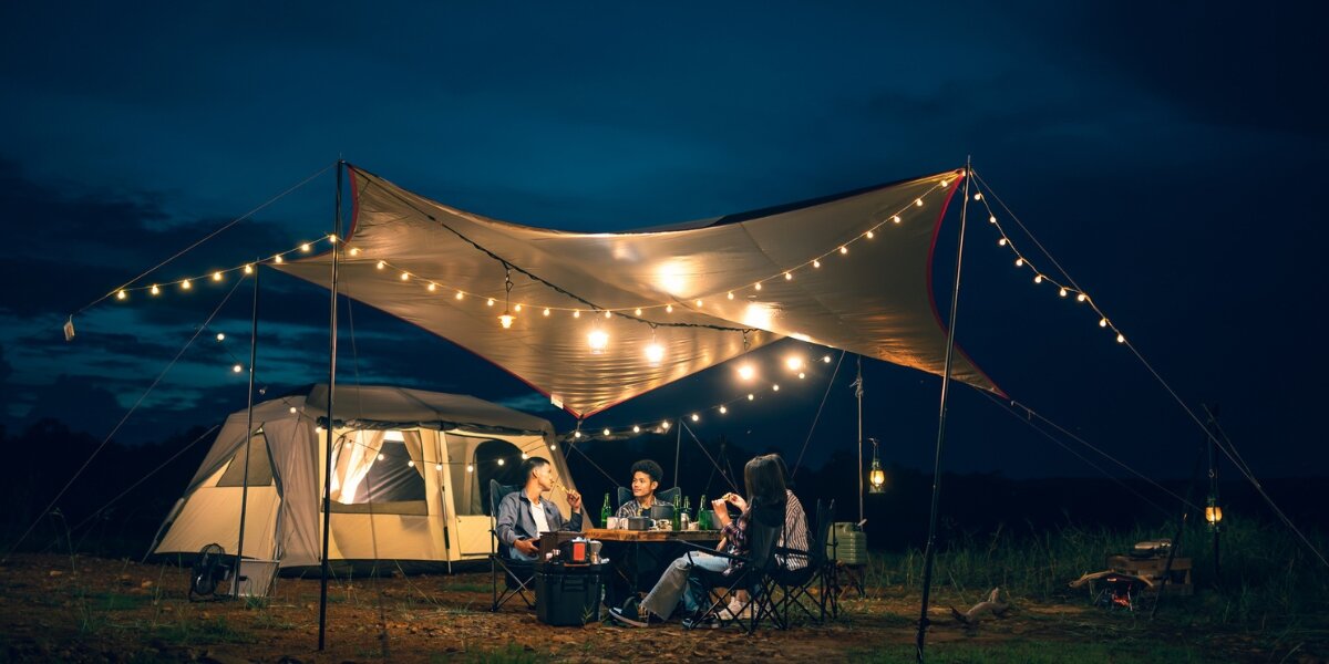 Ideale Campingleuchten für Zelt, Wohnmobil und Van