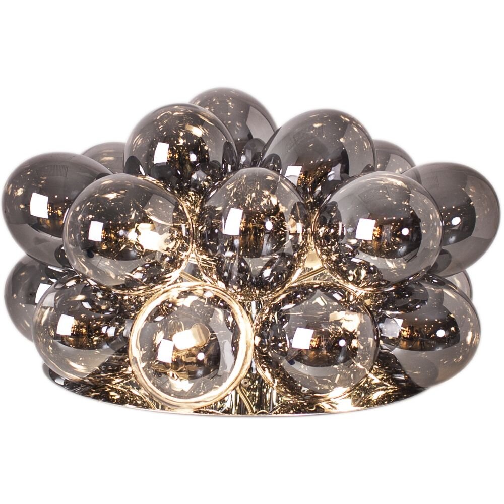 By Rydens Gross Tischleuchte Grau, 6-flammig main product photo