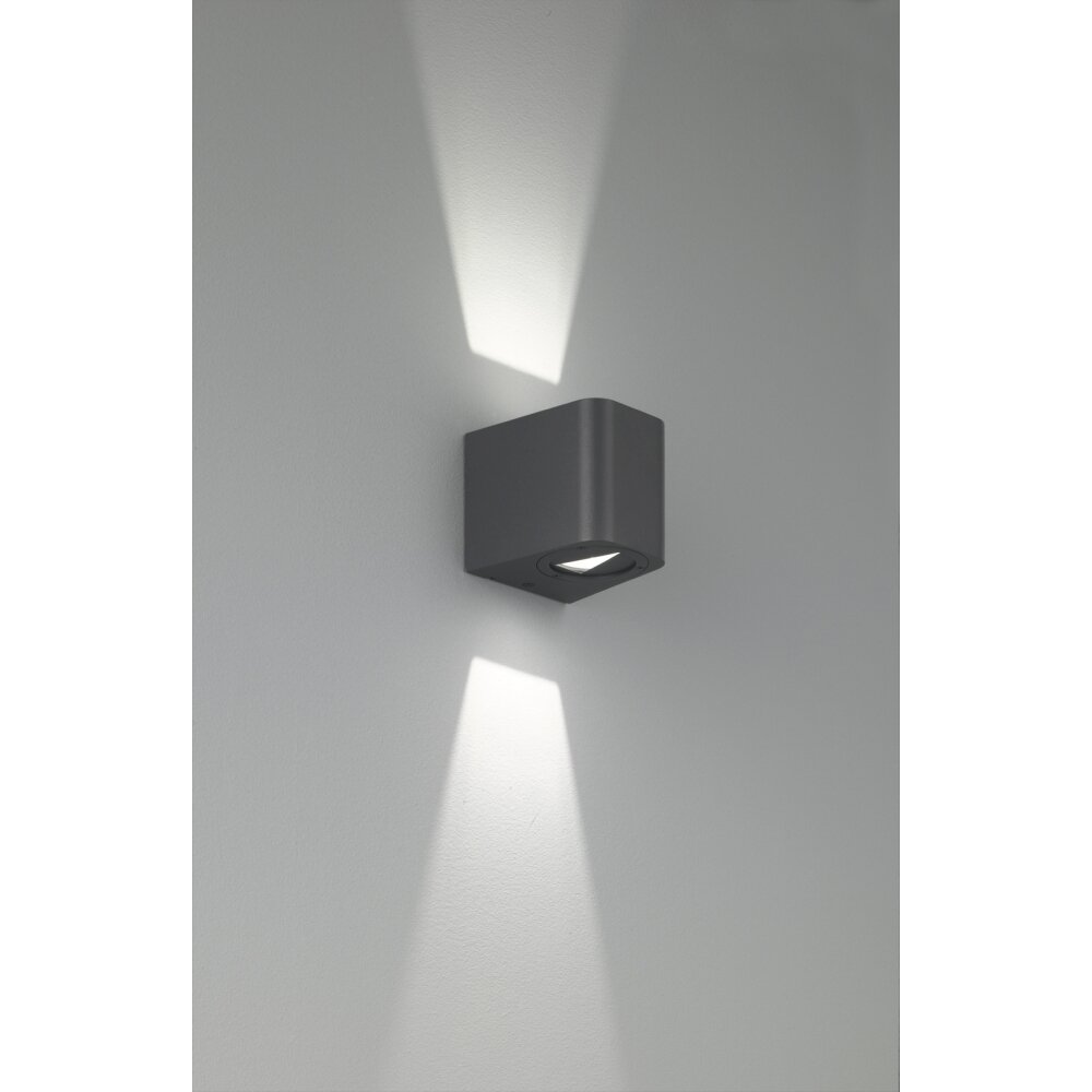 Reality BOGOTA Wandleuchte LED Anthrazit, 2-flammig main product photo