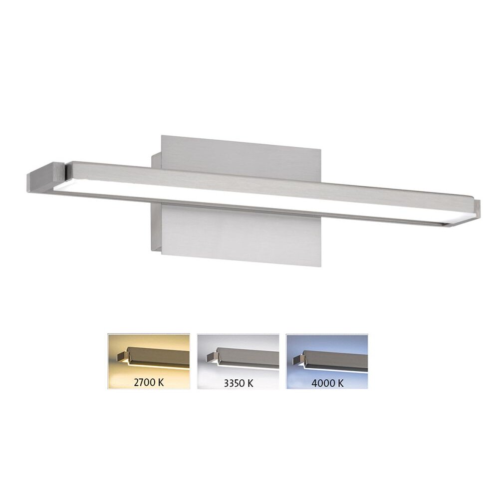 Fischer & Honsel Pare Wandleuchte LED Nickel glänzend, 1-flammig, Farbwechsler main product photo