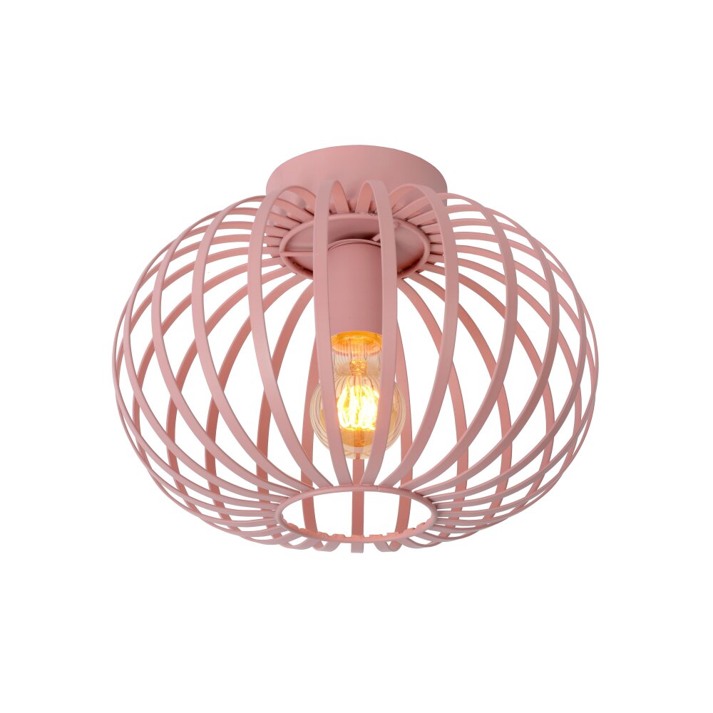 Lucide MERLINA Deckenleuchte Rosa, 1-flammig main product photo