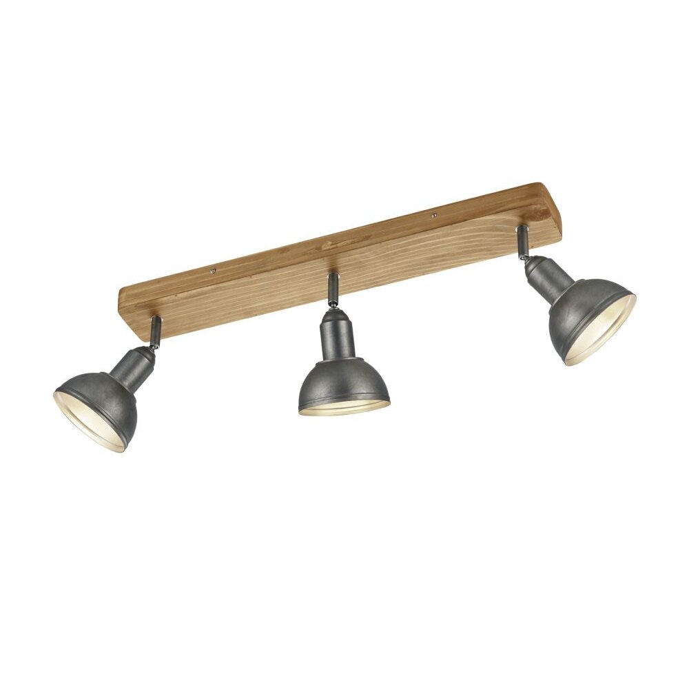 Trio Leuchten DELHI Strahler Nickel-Matt, 3-flammig main product photo