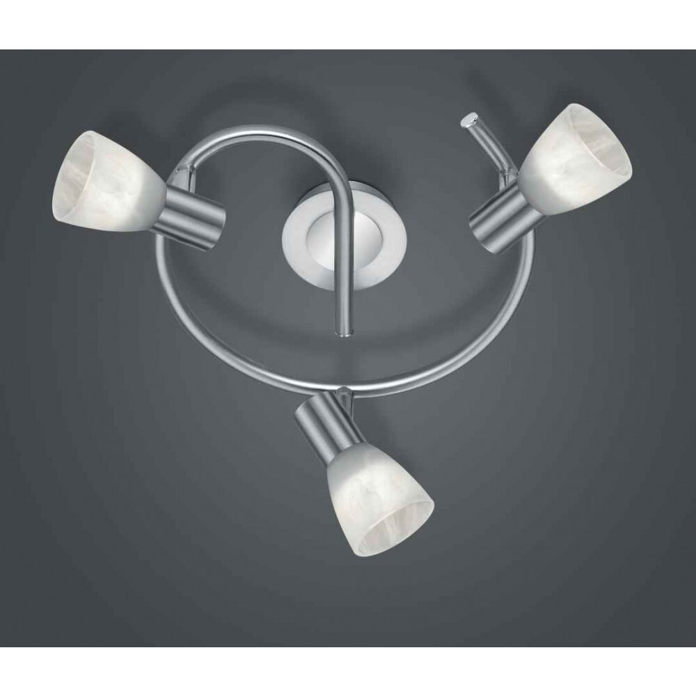 Trio Leuchten LEVISTO Deckenspot LED Nickel-Matt, 3-flammig main product photo