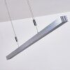 Airolo Pendelleuchte LED Chrom, Nickel-Matt, 3-flammig