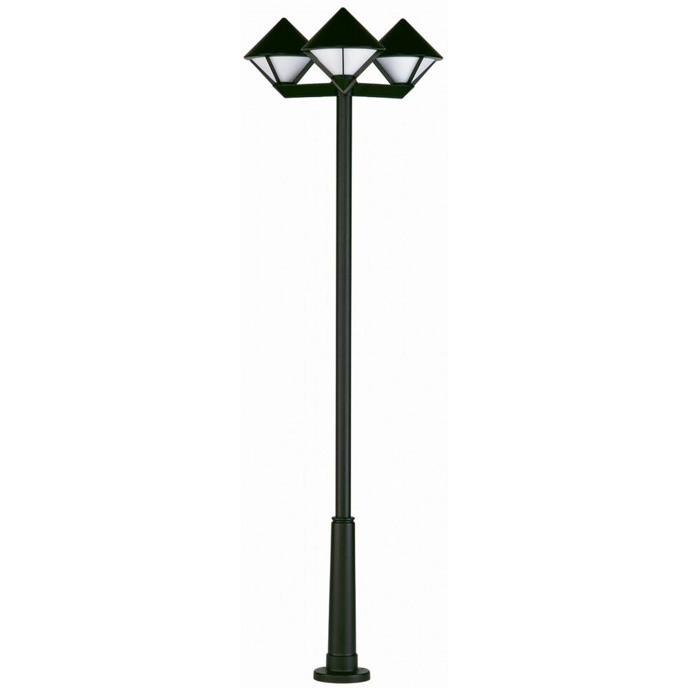 Albert Leuchten 2052 Mastleuchte Schwarz, 3-flammig main product photo