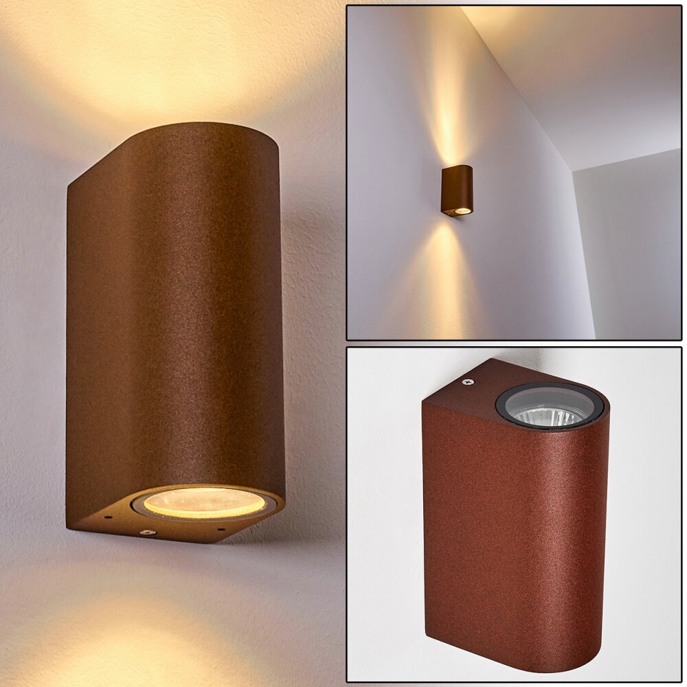 Norrelogum Außenwandleuchte Rostfarben, 2-flammig main product photo