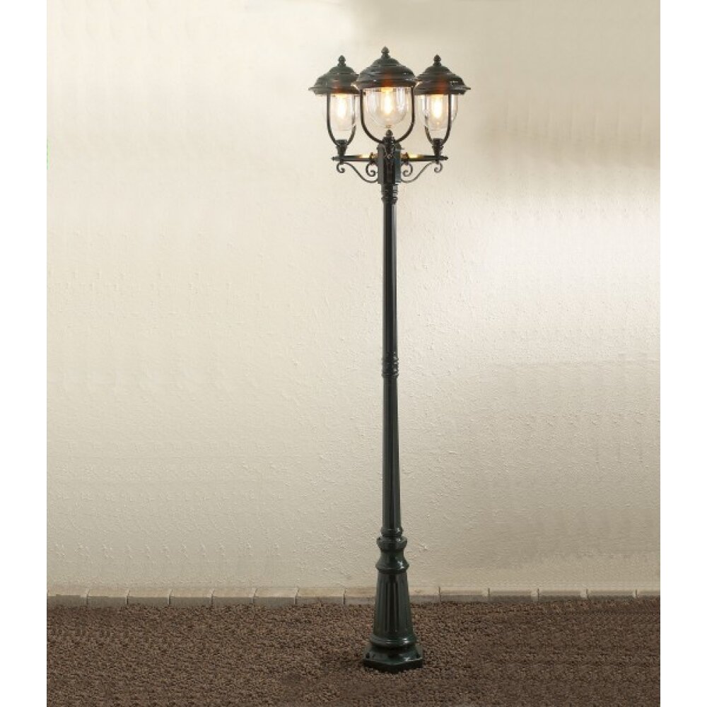 Konstsmide Parma Wegeleuchte Grün, 1-flammig main product photo