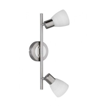 Trio Leuchten CARICO Deckenspot LED Nickel-Matt, 2-flammig