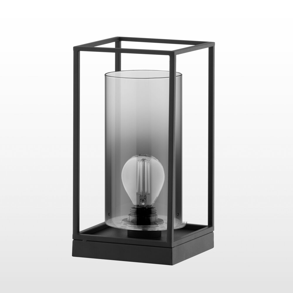 Fischer & Honsel Samu Tischleuchte Schwarz, 1-flammig main product photo