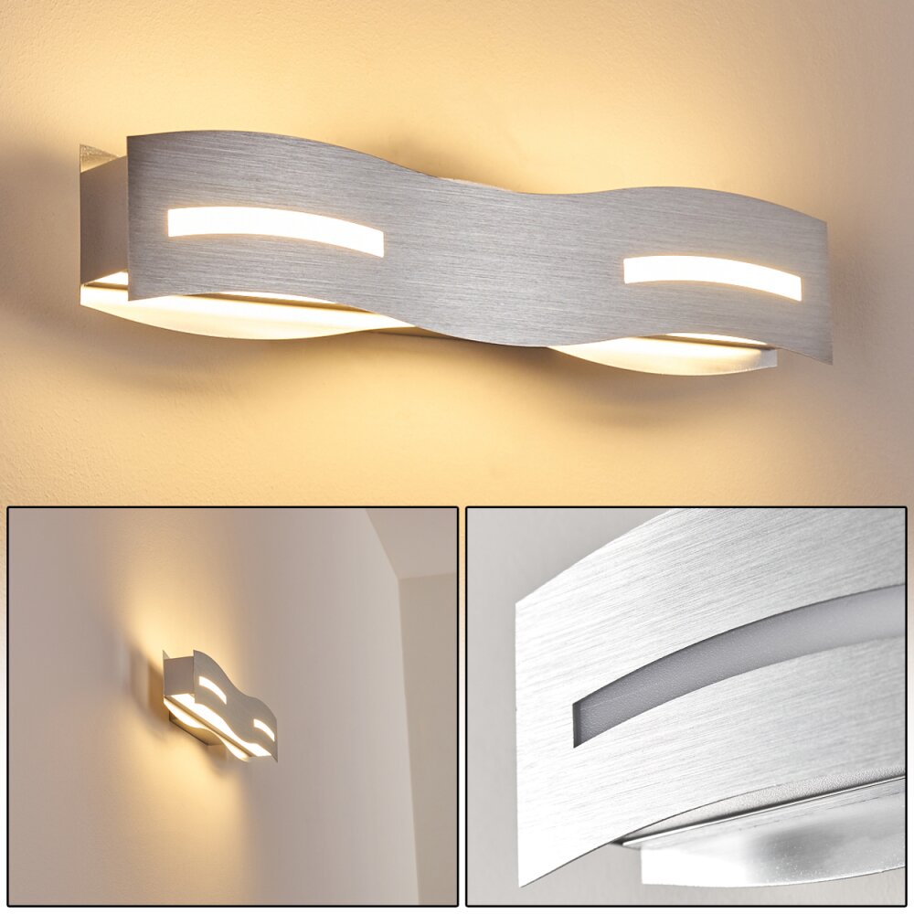 Nagold Wandleuchte LED Chrom, Nickel-Matt, 1-flammig main product photo