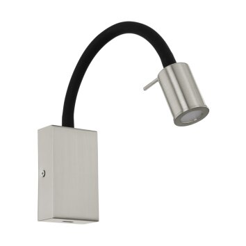 Eglo TAZZOLI Wandleuchte LED Nickel-Matt, 1-flammig