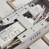 Cheka Deckenleuchte LED Aluminium, 4-flammig, Fernbedienung