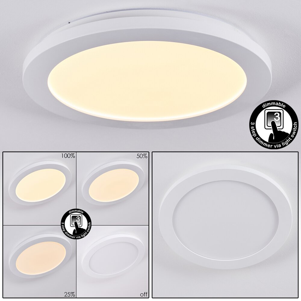 Siguna LED Panel Weiß, 1-flammig main product photo