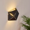 Shouver Wandleuchte LED Schwarz, 1-flammig