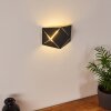 Shouver Wandleuchte LED Schwarz, 1-flammig