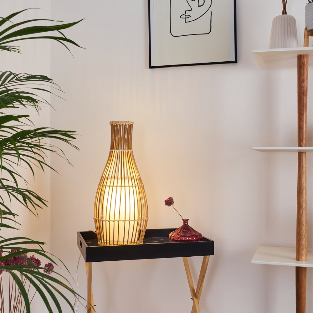 Saranda Tischleuchte Braun, 1-flammig main product photo