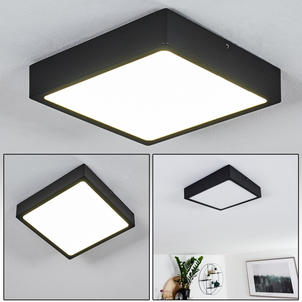 Kragos Deckenpanel LED Schwarz, 1-flammig main product photo