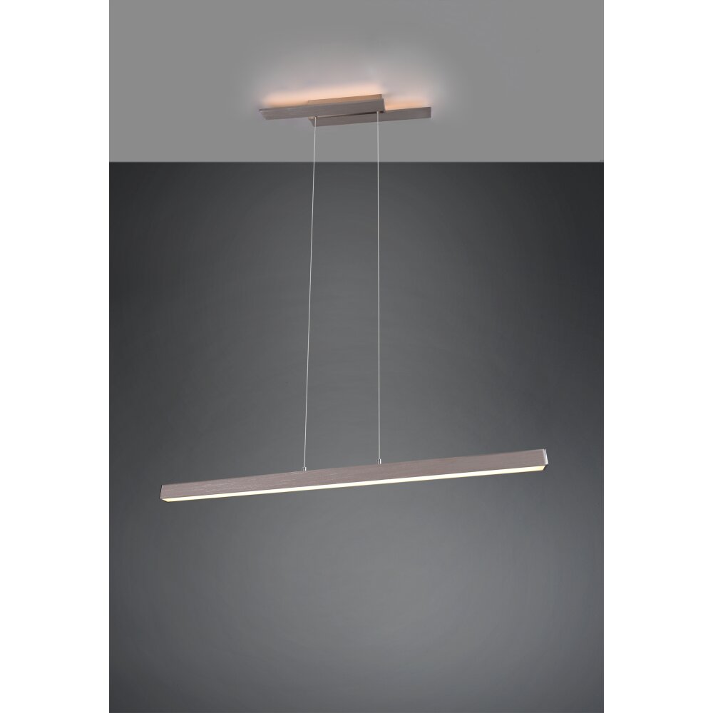 Trio Leuchten Belfast Pendelleuchte LED Nickel-Matt, 1-flammig main product photo