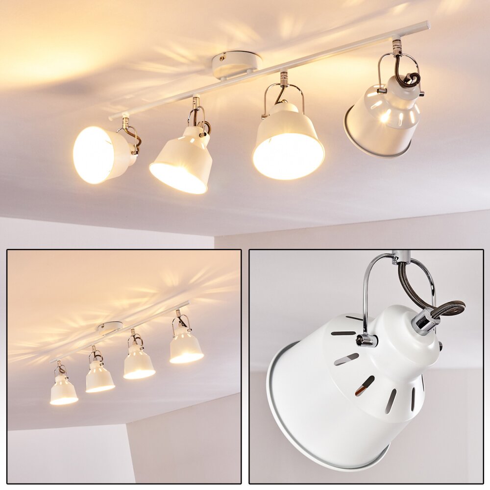 Safari Deckenleuchte Weiß, 4-flammig main product photo