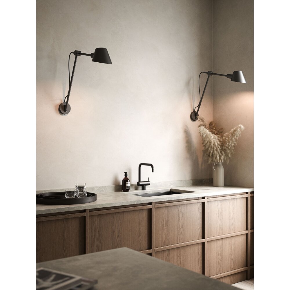 Design For The People by Nordlux STAY Wandleuchte Schwarz, 1-flammig main product photo