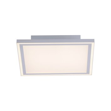 Leuchten Direkt EDGING LED Panel Weiß, 2-flammig, Fernbedienung