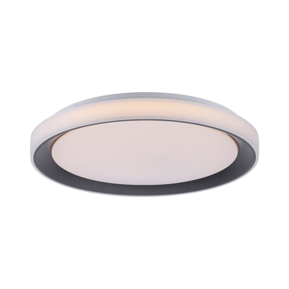 Leuchten Direkt LOLAsmart_DISC Deckenleuchte LED Schwarz, 1-flammig, Fernbedienung, Farbwechsler main product photo