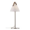 Design For The People by Nordlux STRAP Tischleuchte Nickel-Matt, 1-flammig