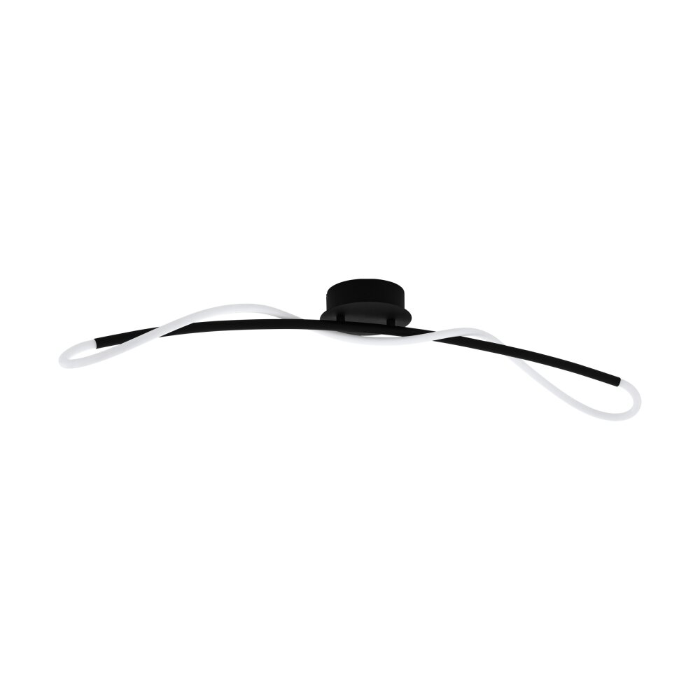 Eglo EGIDONELLA Deckenleuchte LED Schwarz, 1-flammig main product photo