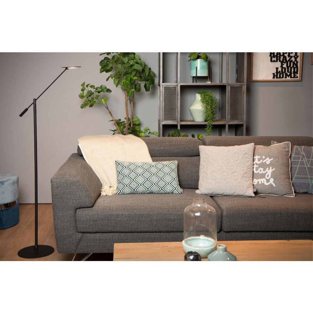 Lucide ANSELMO Stehlampe LED Schwarz, 1-flammig main product photo