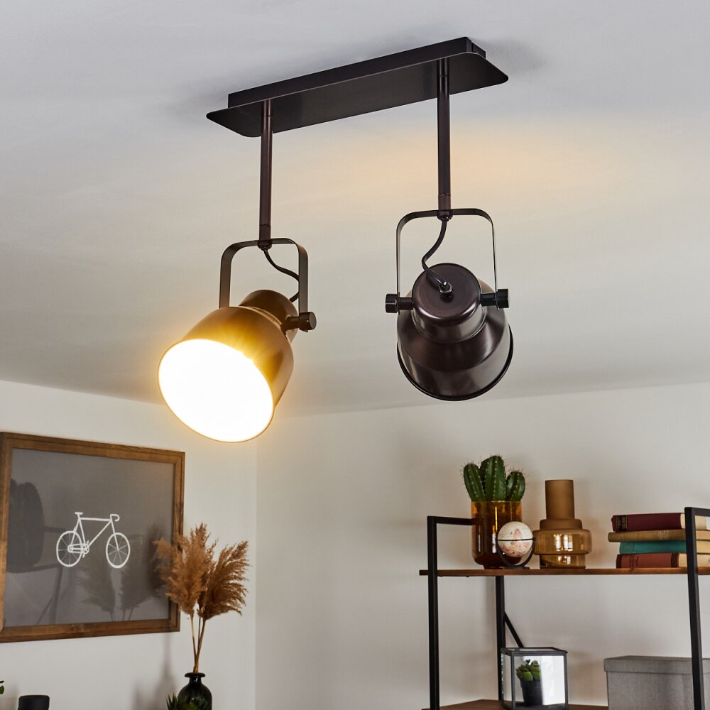 Presa Deckenleuchte Schwarz, 2-flammig main product photo