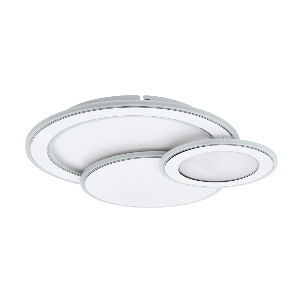Eglo MENTALURGIA Deckenleuchte LED Chrom, Weiß, 1-flammig main product photo