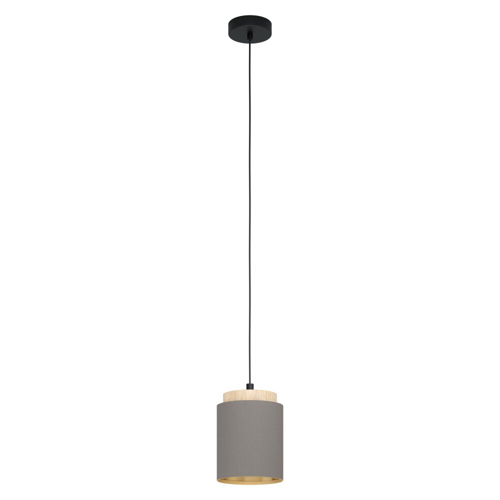 Eglo ALBARIZA Hängeleuchte Braun, Schwarz, 1-flammig main product photo