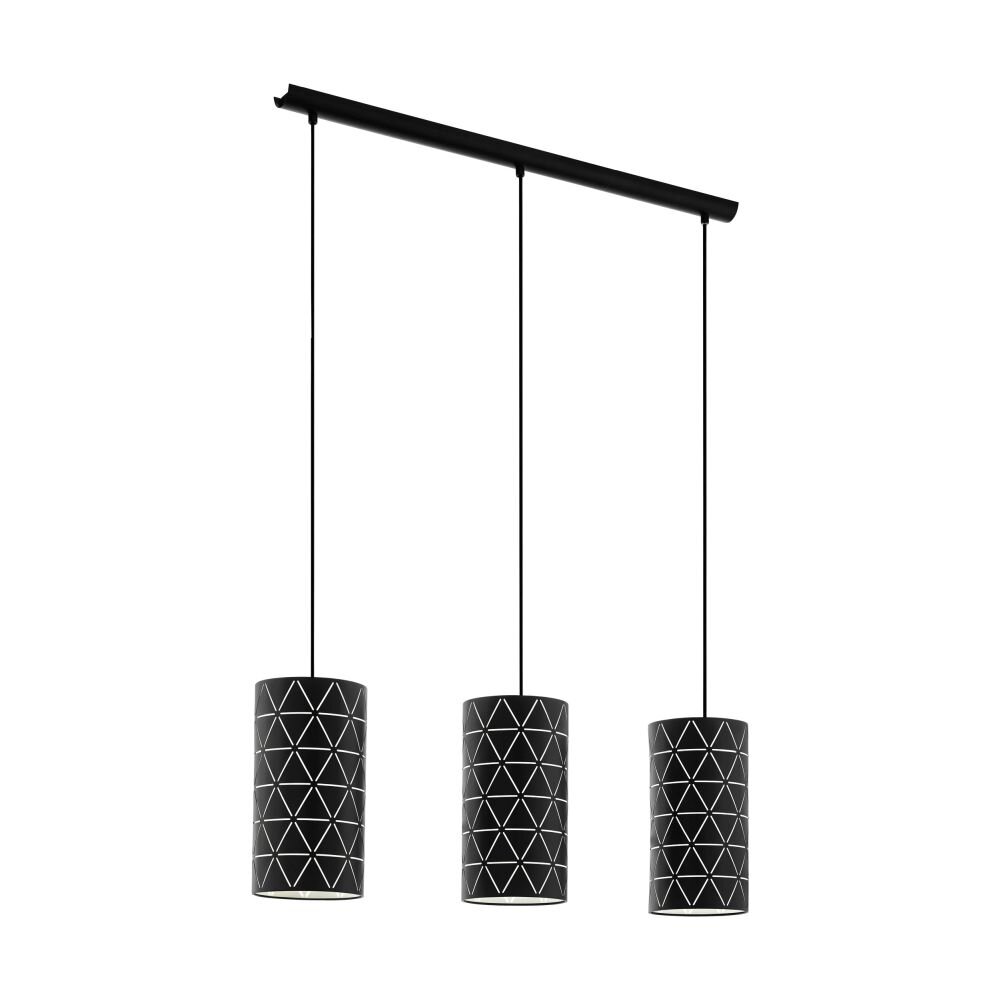 EGLO RAMON Hängeleuchte Schwarz, 3-flammig main product photo