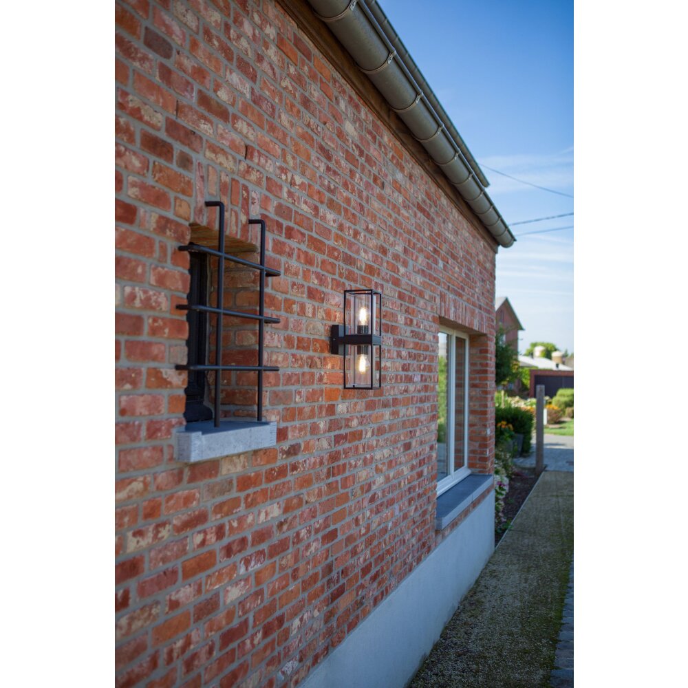 Lutec Flair Aussenwandleuchte Anthrazit, 2-flammig main product photo