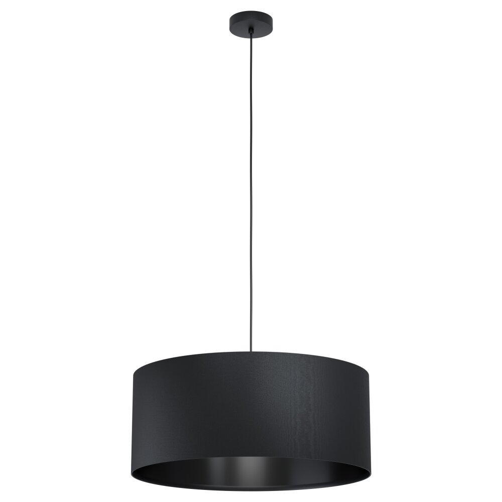 Eglo MASERLO Hängeleuchte Schwarz, 1-flammig main product photo