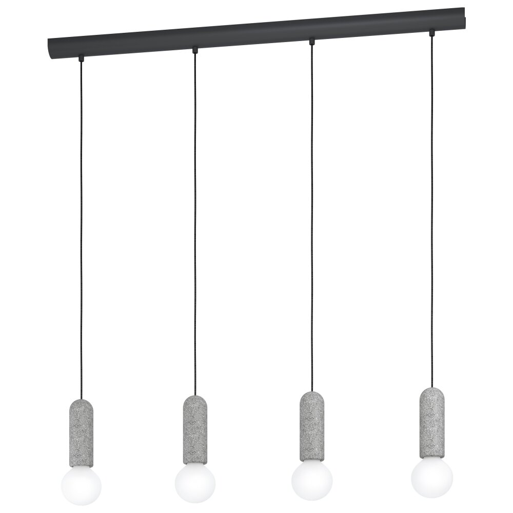 Eglo GIACONECCHIA Hängeleuchte Anthrazit, 4-flammig main product photo