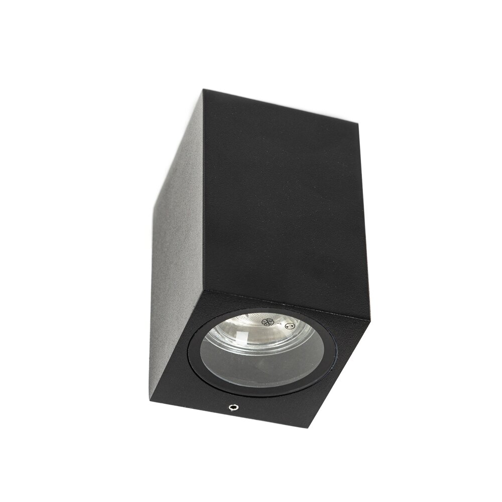 KS Verlichting Geo Außenwandleuchte Schwarz, 1-flammig main product photo