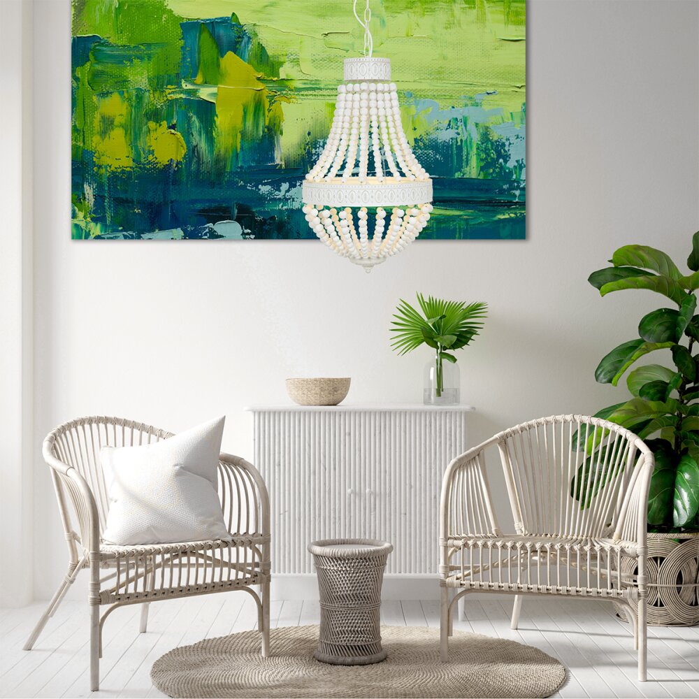 Steinhauer Ella Pendelleuchte Weiß, 3-flammig main product photo