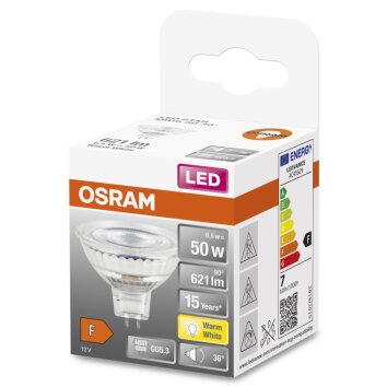 Osram LED GU5.3 7,2 Watt 2700 Kelvin 621 Lumen