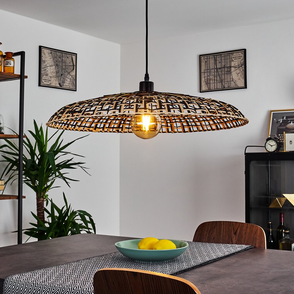 Musuku Hängeleuchte Schwarz, 1-flammig main product photo