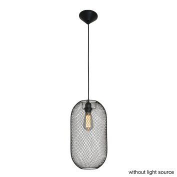 Steinhauer Bodine Pendelleuchte Schwarz, 1-flammig Steinhauer Bodine Pendelleuchte Schwarz, 1-flammig