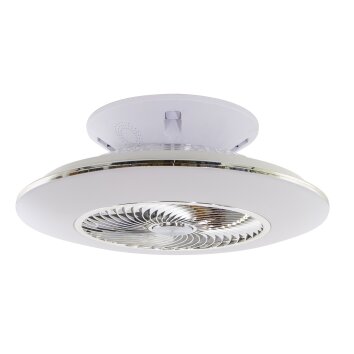 Globo KELLO Deckenventilator LED Weiß, 1-flammig