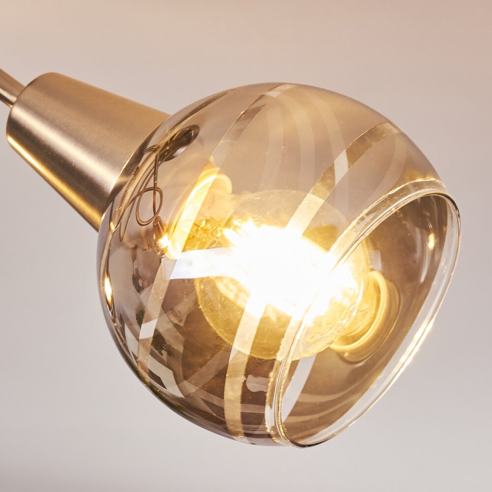 Warga Deckenleuchte LED Nickel-Matt, 3-flammig