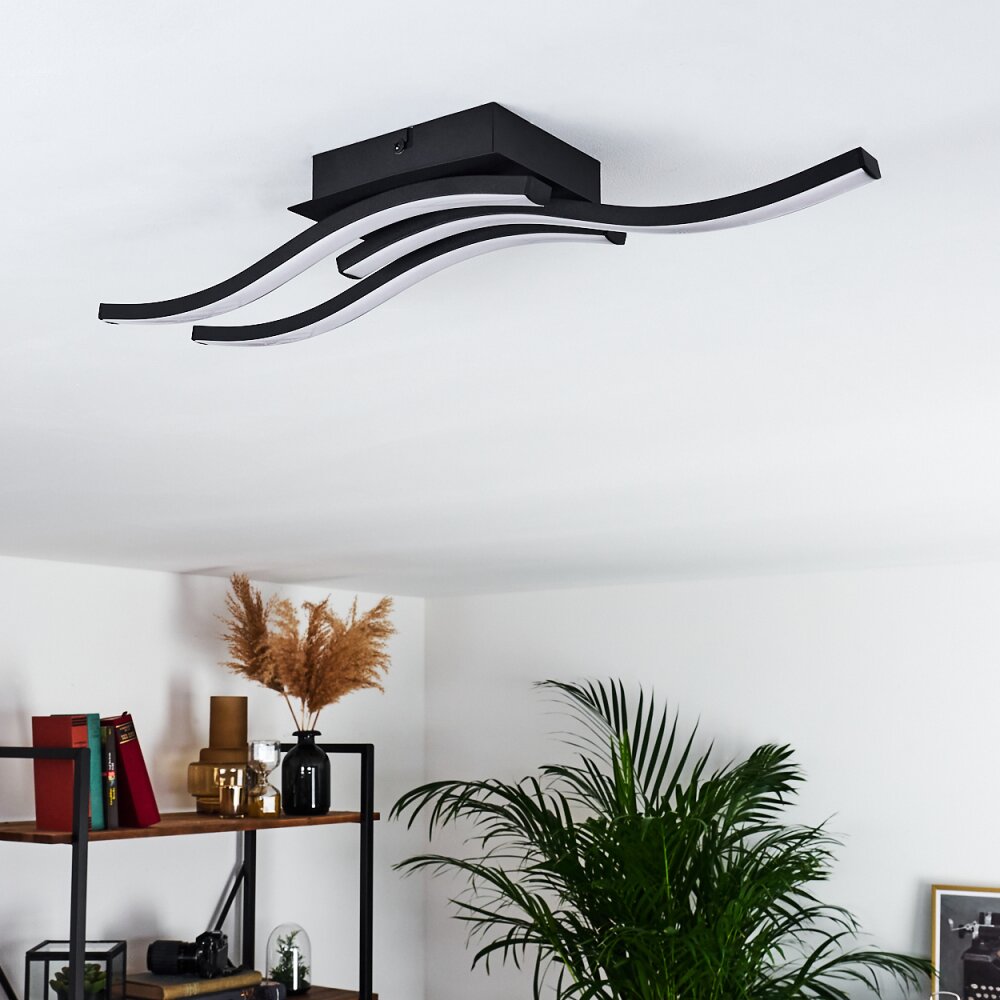 Grossari Deckenleuchte LED Schwarz, 3-flammig main product photo