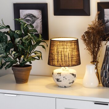 Chihul Tischleuchte Schwarz, Weiß, 1-flammig Chihul Tischleuchte Schwarz, Weiß, 1-flammig