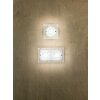 Fabas Luce Bali Wandleuchte LED Silber, 2-flammig