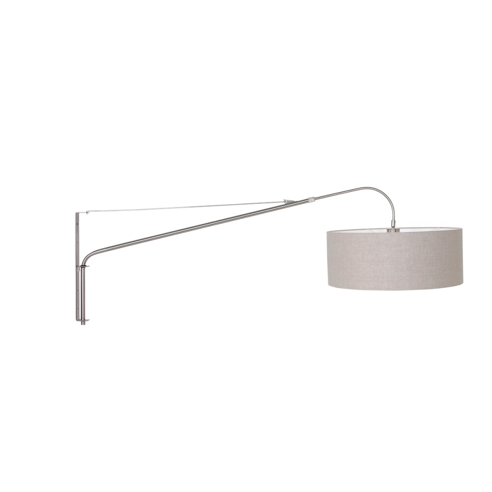 Steinhauer Gramineus Wandleuchte Edelstahl, Grau, 1-flammig main product photo