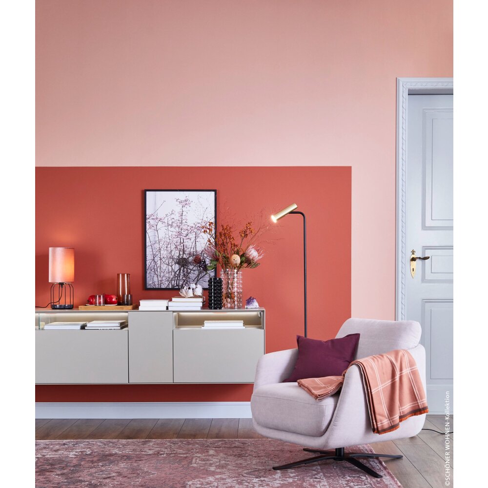 SCHÖNER WOHNEN-Kollektion GRACE Tischleuchte Schwarz, 1-flammig main product photo