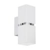 Eglo PASSA Wandleuchte LED Chrom, 2-flammig